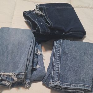 American Eagle Outfitters Women's Blue Jeans Hi Rise Jegging